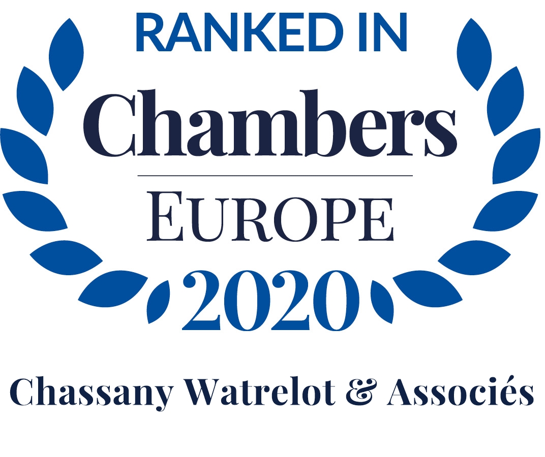 Chassany Watrelot & Associés ranked by Chambers Europe 2020 (Band 4)